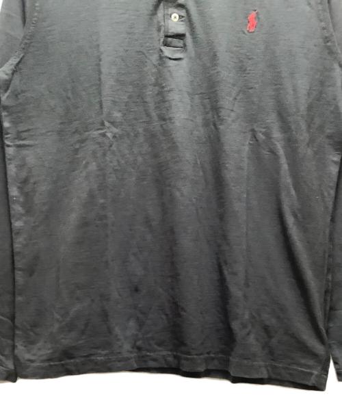 POLO RALPH LAUREN（ポロ・ラルフローレン）POLO RALPH LAUREN (ポロ・ラルフローレン) 長袖カットソー ブラック サイズ:L 未使用品の古着・服飾アイテム