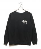 stussyステューシー）の古着「スウェット」｜ブラック