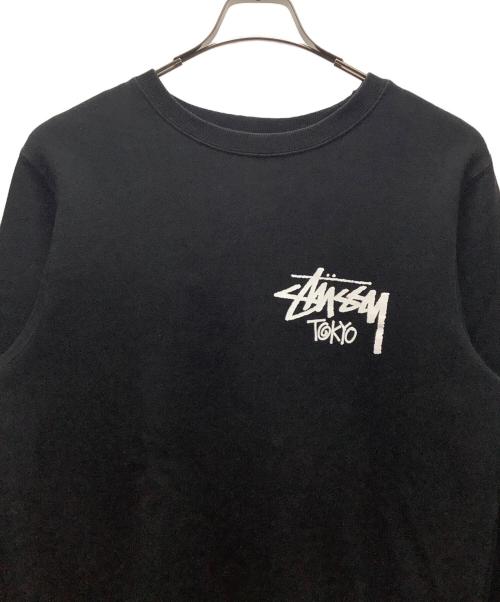 stussy（ステューシー）stussy (ステューシー) スウェット ブラック サイズ:Mの古着・服飾アイテム