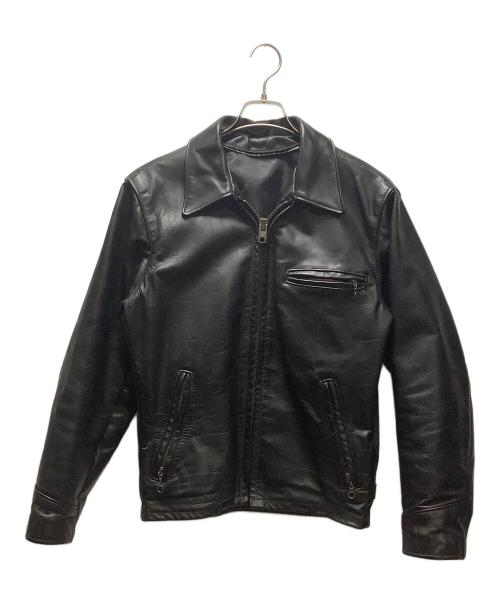 Schott（ショット）Schott (ショット) レザージャケット ブラック サイズ:36の古着・服飾アイテム