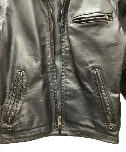 Schott（ショット）Schott (ショット) レザージャケット ブラック サイズ:36の古着・服飾アイテム
