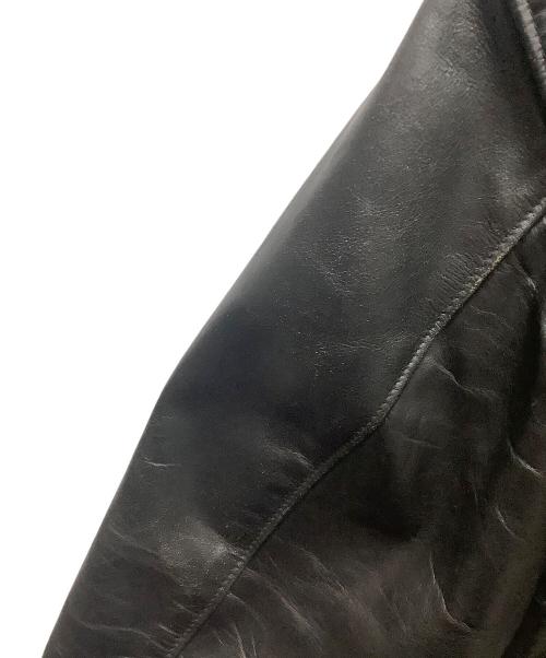 Schott（ショット）Schott (ショット) レザージャケット ブラック サイズ:36の古着・服飾アイテム