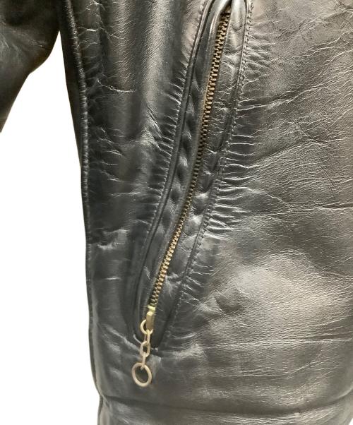 Schott（ショット）Schott (ショット) レザージャケット ブラック サイズ:36の古着・服飾アイテム