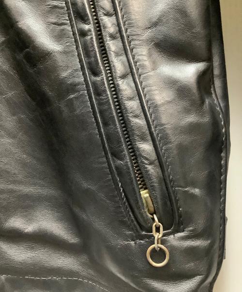 Schott（ショット）Schott (ショット) レザージャケット ブラック サイズ:36の古着・服飾アイテム