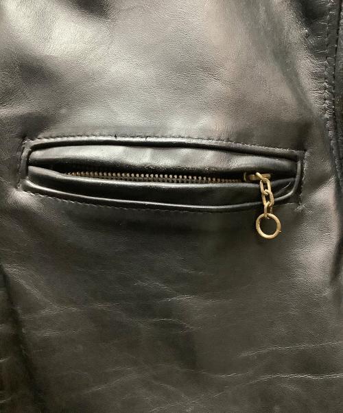 Schott（ショット）Schott (ショット) レザージャケット ブラック サイズ:36の古着・服飾アイテム