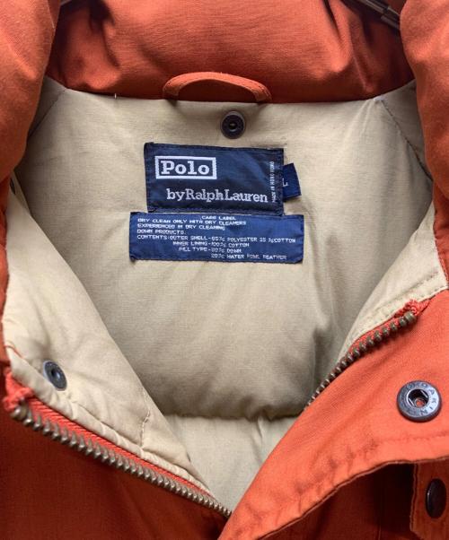 POLO RALPH LAUREN（ポロ・ラルフローレン）POLO RALPH LAUREN (ポロ・ラルフローレン) ハンティングジャケット オレンジ サイズ:Lの古着・服飾アイテム