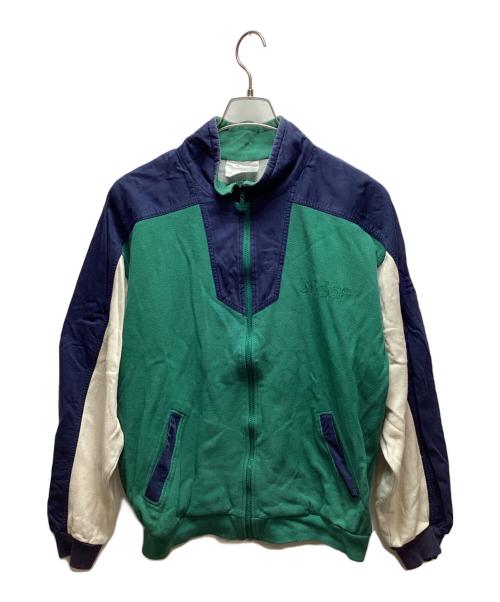 adidas（アディダス）adidas (アディダス) ジップアップジャケット グリーン サイズ:Mの古着・服飾アイテム