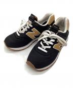 NEW BALANCEニューバランス）の古着「スニーカー」｜ブラック×カーキ