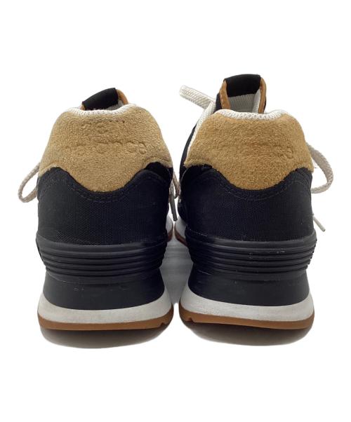 NEW BALANCE（ニューバランス）NEW BALANCE (ニューバランス) スニーカー ブラック×カーキ サイズ:26cmの古着・服飾アイテム