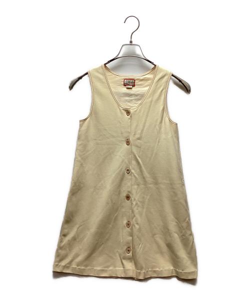 GUCCI（グッチ）GUCCI (グッチ) ワンピース ベージュ サイズ:Ｌの古着・服飾アイテム