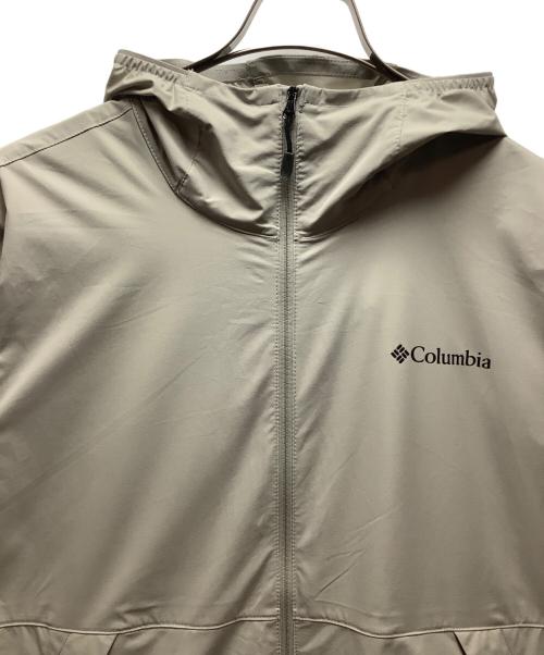 Columbia（コロンビア）Columbia (コロンビア) ナイロンパーカー アイボリー サイズ:Lの古着・服飾アイテム