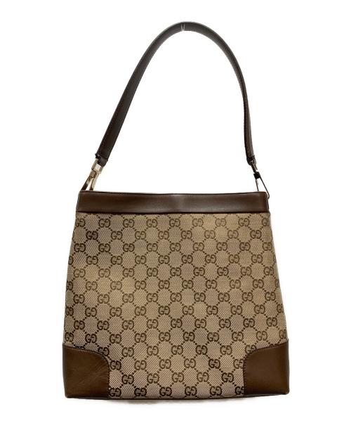GUCCI（グッチ）GUCCI (グッチ) ショルダーバッグ ブラウンの古着・服飾アイテム