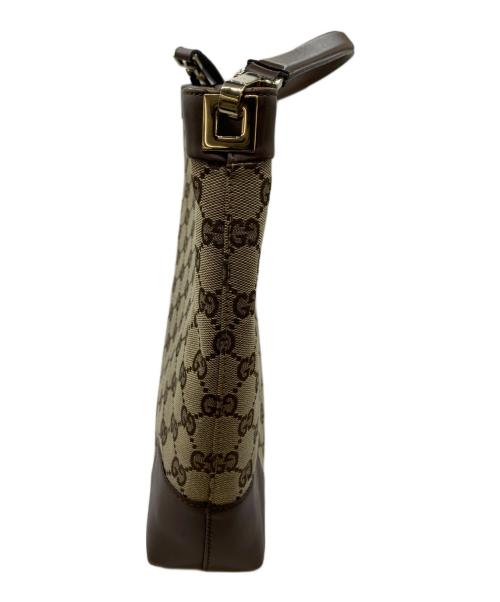GUCCI（グッチ）GUCCI (グッチ) ショルダーバッグ ブラウンの古着・服飾アイテム