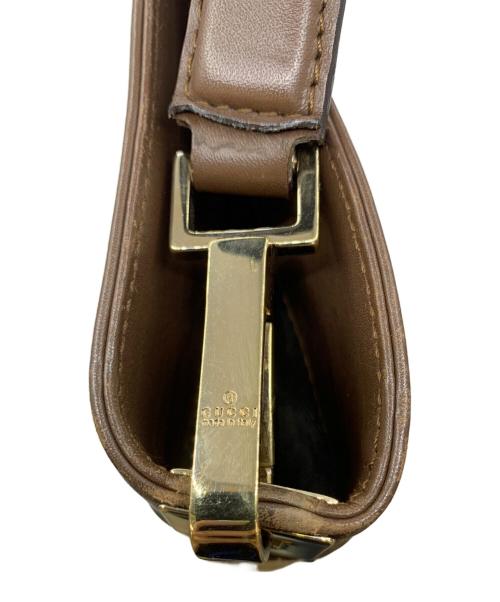 GUCCI（グッチ）GUCCI (グッチ) ショルダーバッグ ブラウンの古着・服飾アイテム