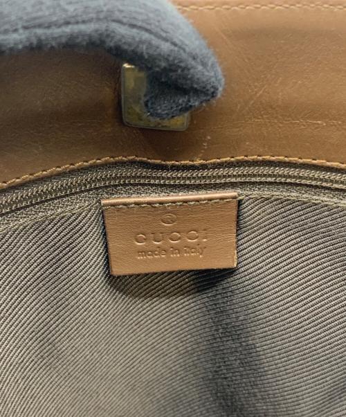 GUCCI（グッチ）GUCCI (グッチ) ショルダーバッグ ブラウンの古着・服飾アイテム