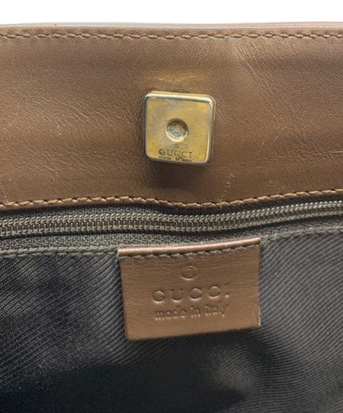 GUCCI（グッチ）GUCCI (グッチ) ショルダーバッグ ブラウンの古着・服飾アイテム