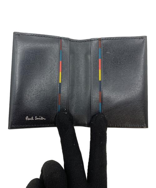 PAUL SMITH（ポールスミス）PAUL SMITH (ポールスミス) カードケース ブラックの古着・服飾アイテム