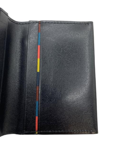 PAUL SMITH（ポールスミス）PAUL SMITH (ポールスミス) カードケース ブラックの古着・服飾アイテム