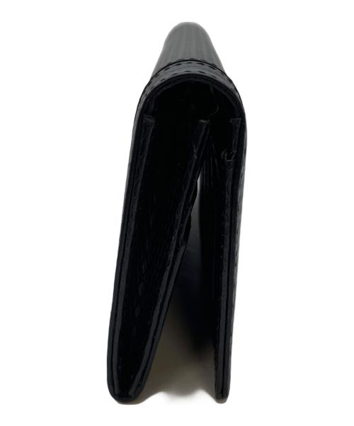 LANVIN（ランバン）LANVIN (ランバン) 長財布 ブラックの古着・服飾アイテム