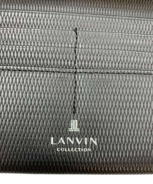 LANVIN（ランバン）LANVIN (ランバン) 長財布 ブラックの古着・服飾アイテム