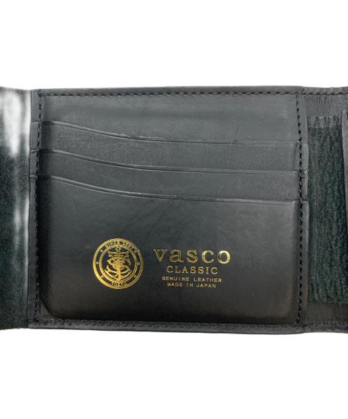 vasco（ヴァスコ）vasco (ヴァスコ) 2つ折り財布 ブラックの古着・服飾アイテム
