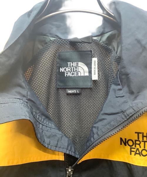 THE NORTH FACE（ザ ノース フェイス）THE NORTH FACE (ザ ノース フェイス) ナイロンジャケット イエロー×ブラック サイズ:Lの古着・服飾アイテム