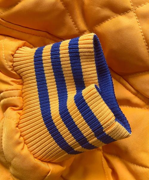 adidas（アディダス）adidas (アディダス) リバーシブルボンバージャケット ネイビー×オレンジ サイズ:XLの古着・服飾アイテム