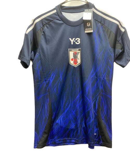 Y-3（ワイスリー）Y-3 (ワイスリー) サッカーユニフォーム ネイビー サイズ:Lの古着・服飾アイテム