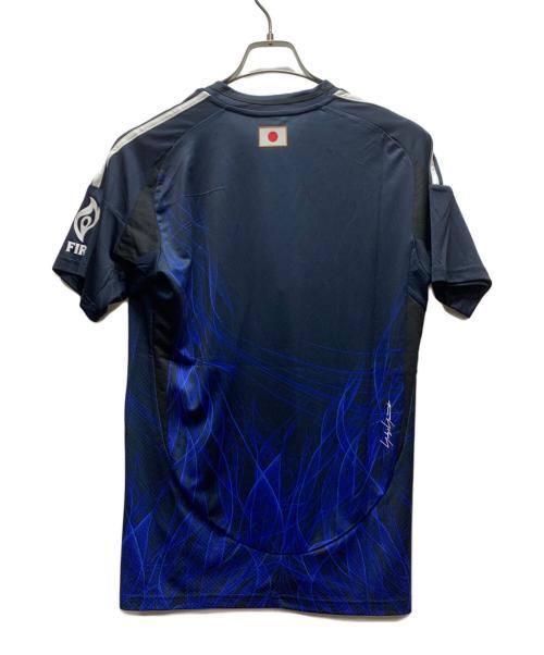 Y-3（ワイスリー）Y-3 (ワイスリー) サッカーユニフォーム ネイビー サイズ:Lの古着・服飾アイテム