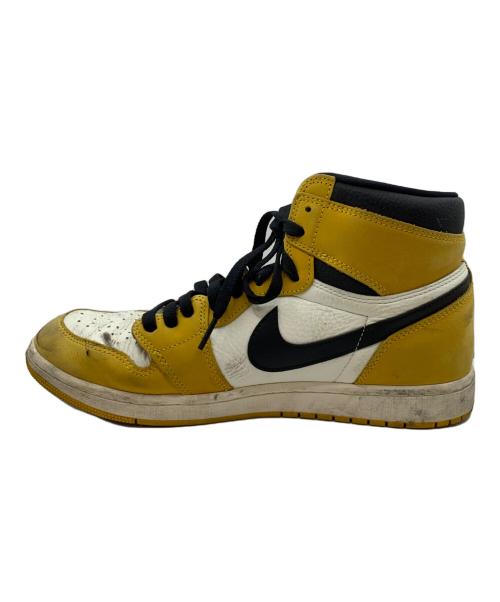 NIKE（ナイキ）NIKE (ナイキ) ハイカットスニーカー イエロー サイズ:29cmの古着・服飾アイテム