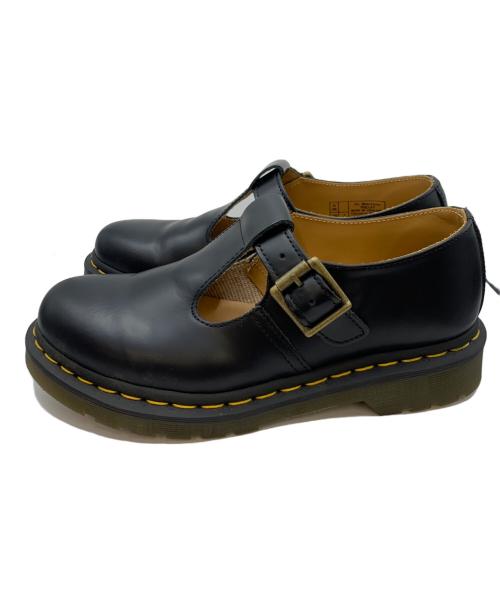 Dr.Martens（ドクターマーチン）Dr.Martens (ドクターマーチン) Tバーシューズ ブラック サイズ:UK5(約24cm)の古着・服飾アイテム