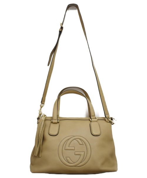 GUCCI（グッチ）GUCCI (グッチ) 2WAYトートバッグ ソーホー 308362の古着・服飾アイテム