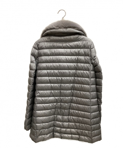 MONCLER（モンクレール）MONCLER (モンクレール) ダウンコート グレーの古着・服飾アイテム
