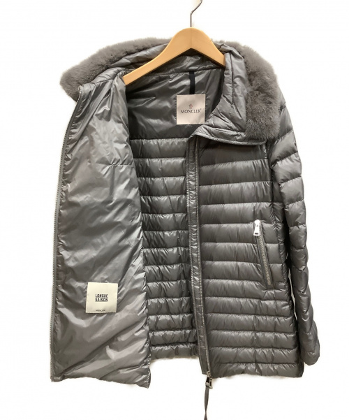 MONCLER（モンクレール）MONCLER (モンクレール) ダウンコート グレーの古着・服飾アイテム