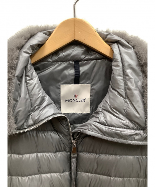 MONCLER（モンクレール）MONCLER (モンクレール) ダウンコート グレーの古着・服飾アイテム