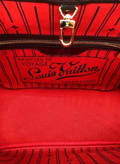 LOUIS VUITTON（ルイ ヴィトン）LOUIS VUITTON (ルイ ヴィトン) トートバッグ ブラウン ダミエ N41359 MB2140の古着・服飾アイテム