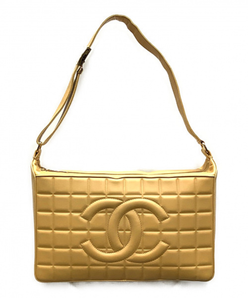 CHANEL（シャネル）CHANEL (シャネル) セミショルダーバッグ ブラウン チョコバ- 8308475の古着・服飾アイテム