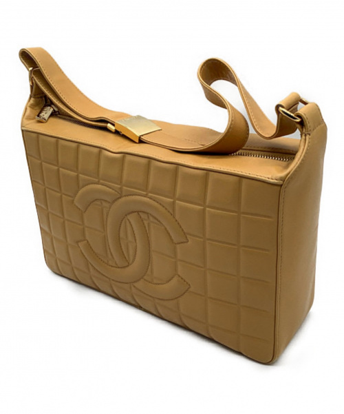 CHANEL（シャネル）CHANEL (シャネル) セミショルダーバッグ ブラウン チョコバ- 8308475の古着・服飾アイテム