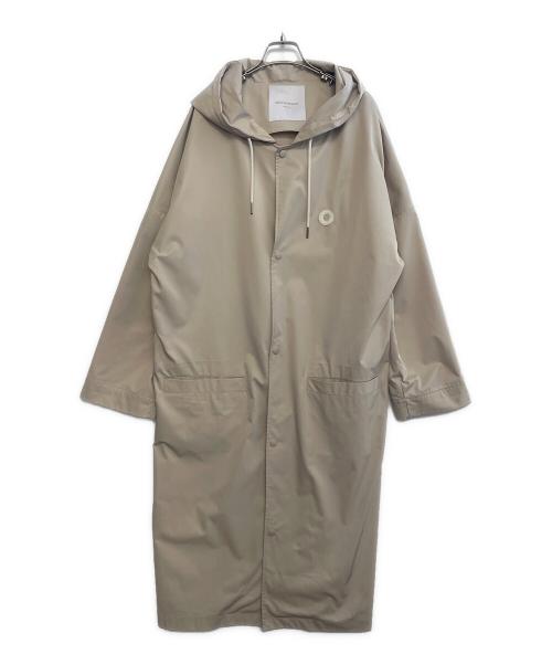 DROLE DE MONSIEUR（ドロール ド ムッシュ）DROLE DE MONSIEUR (ドロール ド ムッシュ) フーデッドコート ベージュ サイズ:Sの古着・服飾アイテム