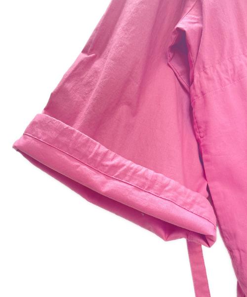 Little suzie（リトルスージー）Little suzie (リトルスージー) ミリタリーパーカー ピンク サイズ:SIZE ONEの古着・服飾アイテム