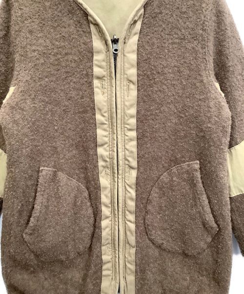 VISVIM（ビズビム）VISVIM (ビズビム) ロングライナーリバーシブルジャケット ベージュ×ブラウン サイズ:1の古着・服飾アイテム