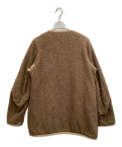 VISVIM（ビズビム）VISVIM (ビズビム) ロングライナーリバーシブルジャケット ベージュ×ブラウン サイズ:1の古着・服飾アイテム