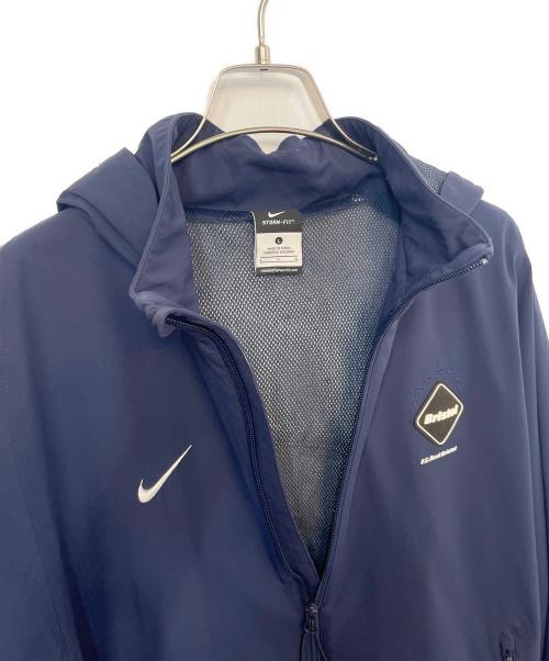 NIKE（ナイキ）NIKE (ナイキ) F.C.R.B. (エフシーレアルブリストル) ジャケット ネイビー サイズ:Lの古着・服飾アイテム