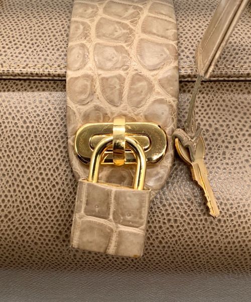 MORABITO（モラビト）MORABITO (モラビト) ハンドバッグ ベージュの古着・服飾アイテム