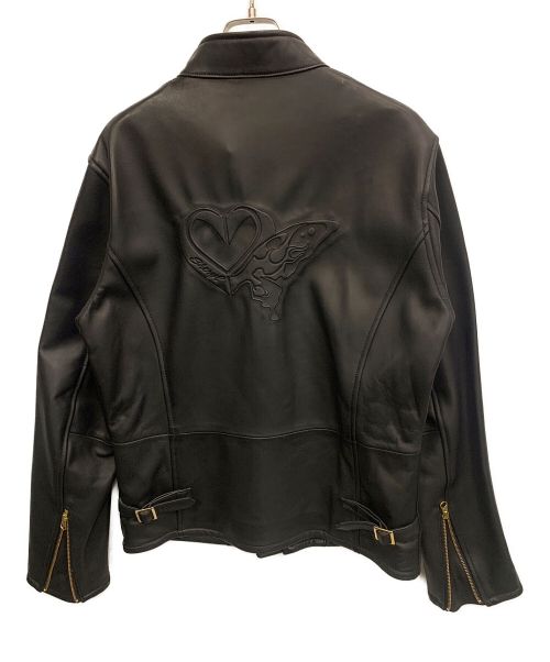 BANDAI（バンダイ）BANDAI (バンダイ) シェリル・ノーム ライダースジャケット ブラック サイズ:Lの古着・服飾アイテム