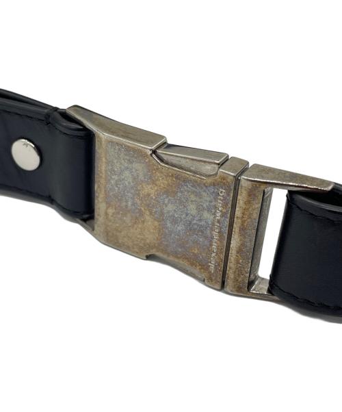 ALEXANDER WANG（アレキサンダー・ワン）ALEXANDER WANG (アレキサンダーワン) チェーンディテールジップベルトバッグ ブラックの古着・服飾アイテム