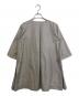 24 ISSEY MIYAKE (24 イッセイミヤケ) ノーカラージャケット ベージュ サイズ:1：5000円