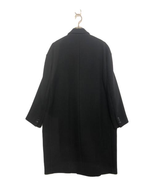 Mr.Gentleman（ミスタージェントルマン）Mr.Gentleman (ミスタージェントルマン) チェスターコート ブラック サイズ:Sの古着・服飾アイテム