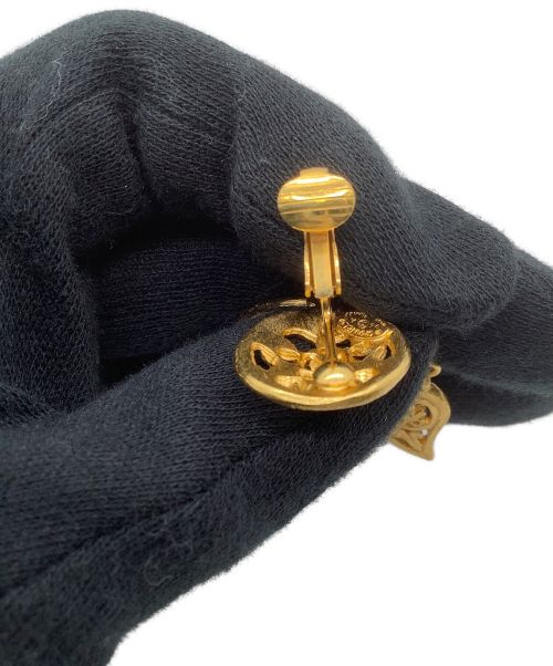 CHANEL（シャネル）CHANEL (シャネル) フリンジイヤリング ゴールド色の古着・服飾アイテム