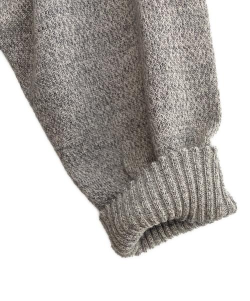 PUBLIC TOKYO（パブリックトウキョウ）PUBLIC TOKYO (パブリックトウキョウ) メランジニットポロカーデ グレー サイズ:1の古着・服飾アイテム